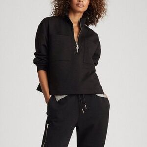 Reiss Etta Half-Zip Sweater NWT